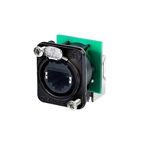 NEUTRIK Neutrik Americas NE8FDP-R-B Cat5e Right-angle Connector