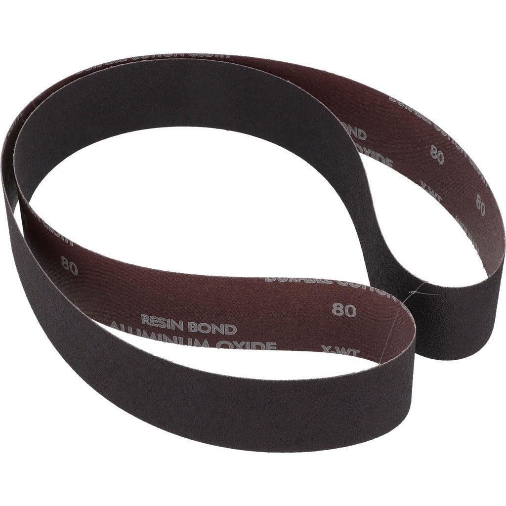NORTON Norton 78072721285 Abrasive Belt 80 Grit 2x60 Aluminum Oxide