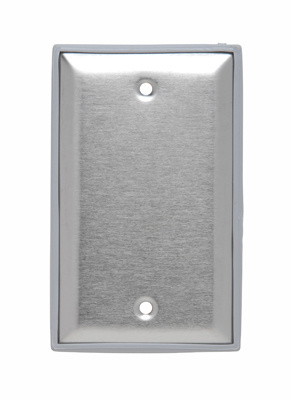 Pass & Seymour WP13 1-Gang Blank Gasketed Weatherproof Device Box Cover