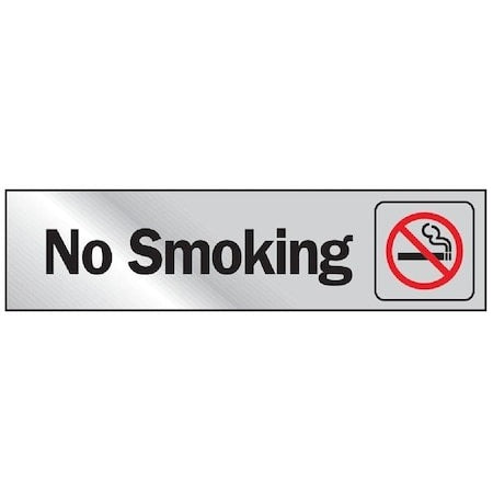HY-KO Hy-Ko 472 Graphic Sign No Smoking (2 in H x 8 in W)