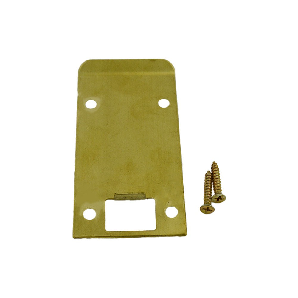 DON-JO Don-jo EL104605 Extended Lip Strike Polished Brass