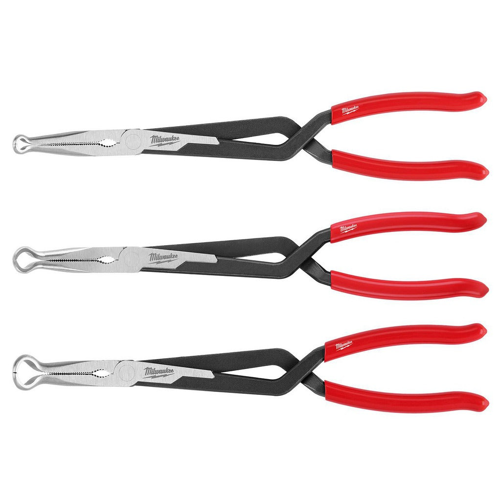 MILWAUKEE Milwaukee Tool 48-22-6563 Hose Grip Plier Set 3 Piece