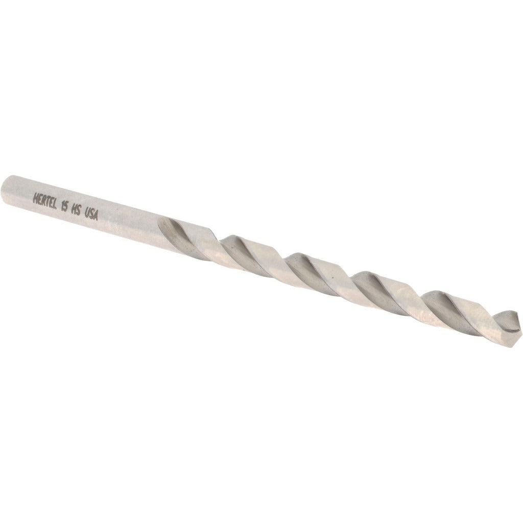 HERTEL Hertel 85703924 Jobber Drill Bit Size 15 Hss 118 Degree