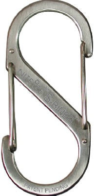 NITE IZE Nite Ize Inc SB4-03-11 S-biner Size 4 Stainless Steel Clip
