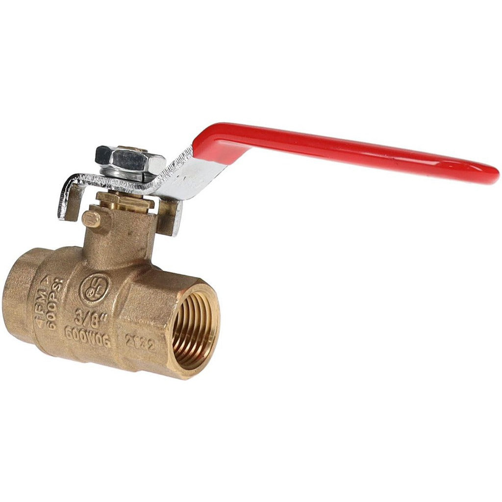 VALUE COLLECTION Value Collection TXN038 Ball Valve 3/8 Inch Fnpt Brass