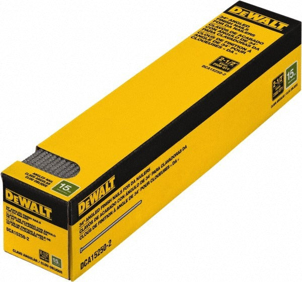 DEWALT Dewalt DCA15250-2 Finishing Nail 2.5in 34 Degree 2500 Pack