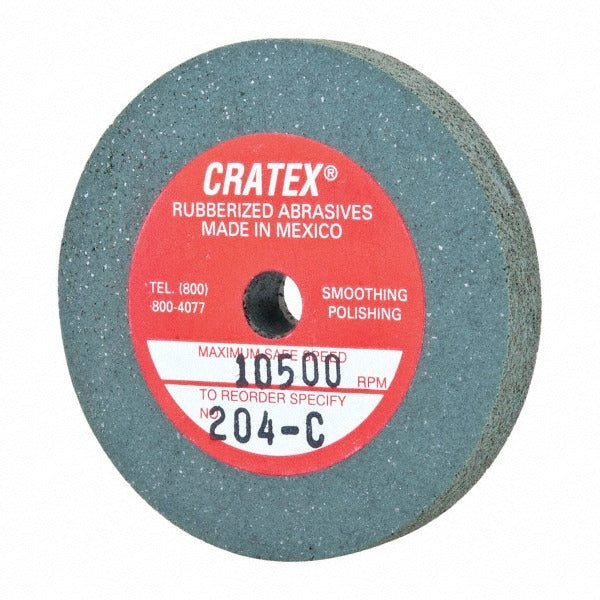 CRATEX Cratex 204 C Surface Grinding Wheel 2in Silicon Carbide