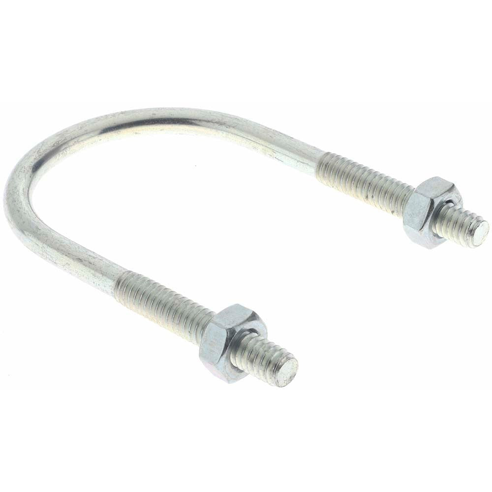 VALUE COLLECTION Value Collection 38757 Round U-bolt 1/4-20 Unc 1-1/4 in Pipe 5 Pack