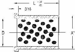 DAYTON LAMINA Dayton Lamina S1000-27G Shoulder Bushing 1 in Id