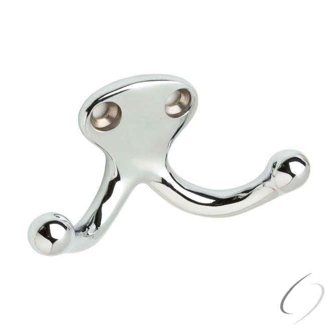 IVES Ives 582B26 Double Wardrobe Hook Bright Chrome
