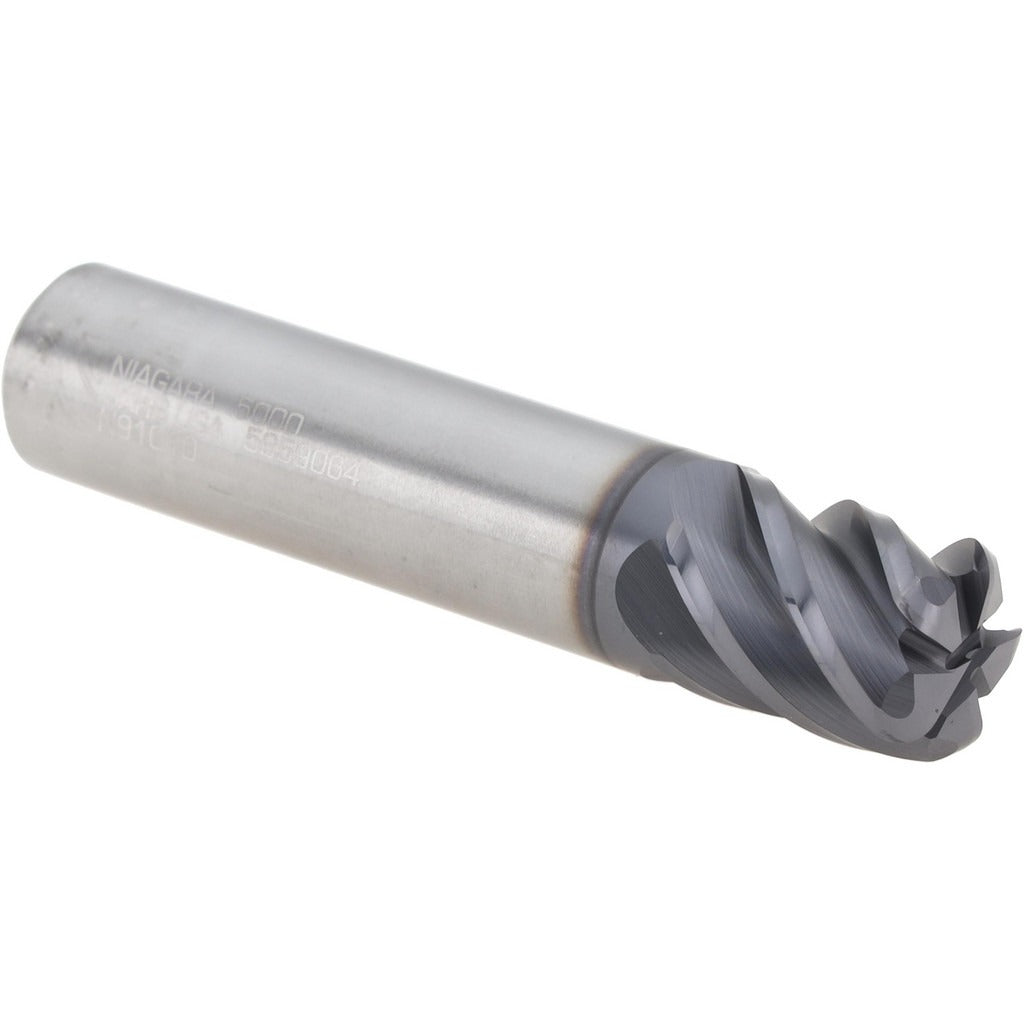 SECO TOOLS Seco 17007031 Corner Radius End Mill 1/2 in 5 Flute Carbide