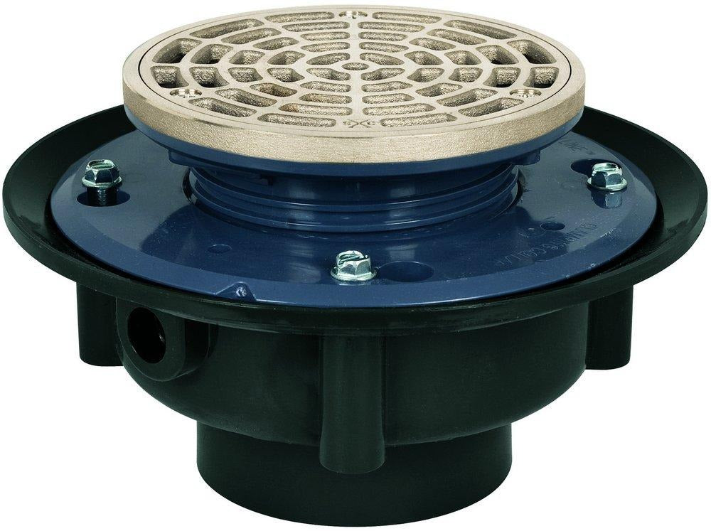 SIOUX CHIEF Sioux Chief 863-325NR 863 Series Inside Caulk Plastic Floor Drain 2 in.