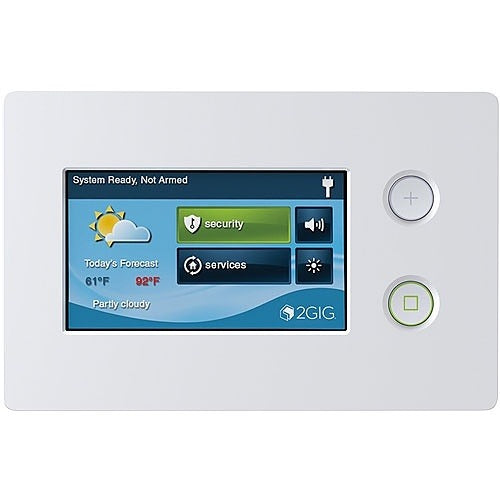 2GIG 2GIG 2GIG-TS2-E Wireless Touchscreen Keypad