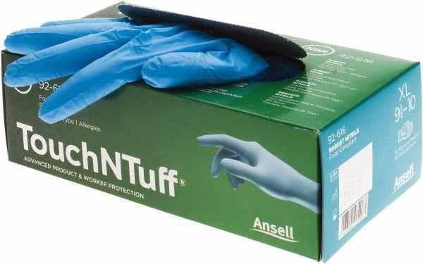 ANSELL Ansell 586316 Nitrile Disposable Gloves 3.1 Mil Xl 150 Pack