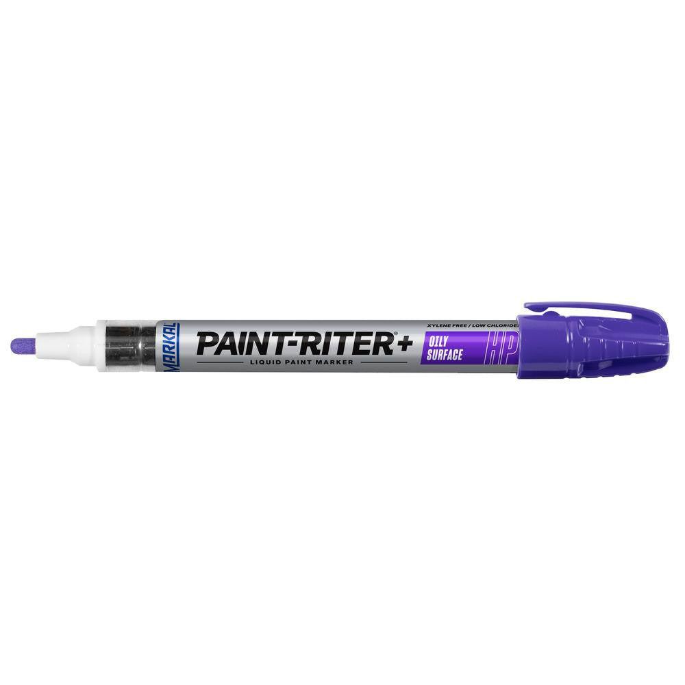 MILWAUKEE Markal 96974 Liquid Paint Marker Bullet Tip Purple