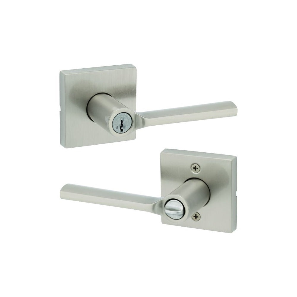 KWIKSET Kwikset 740LSLSQT-15S Lisbon Lever Entry Lock Smartkey