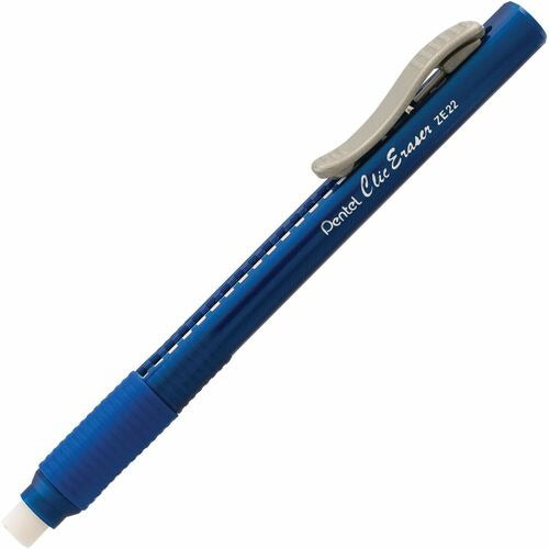 PENTEL Pentel PENZE22C Clic Eraser Blue Latex-free Graphite