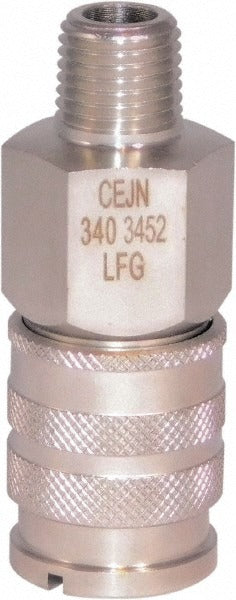 CEJN Cejn 10 340 3452 Pneumatic Coupler 1/4 Inch Mnpt Ss