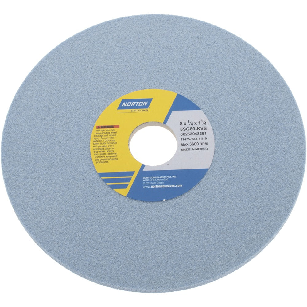 NORTON Norton 66253043351 Surface Grinding Wheel 8in 60 Grit