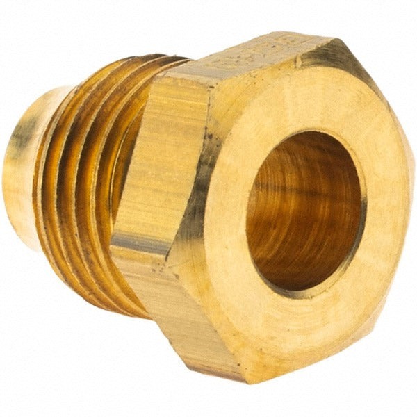 EATON Eaton 6100X4 Compression Tube Nut 7/16-24 Brass Sae