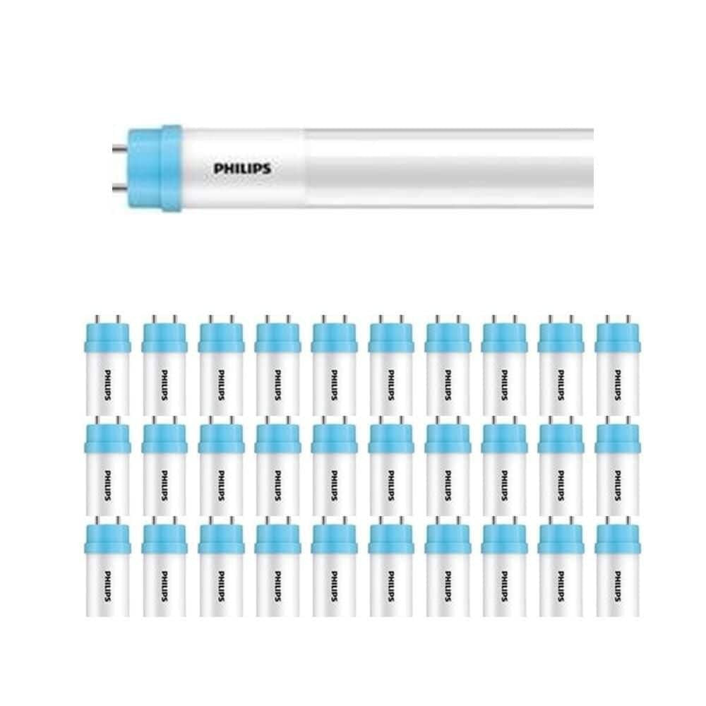 PHILIPS Philips 545616 32-Watt Equivalent 4 ft. Linear T8 Type A Instant Fit Deluxe LED Tube Light Bulb (30-Pack)