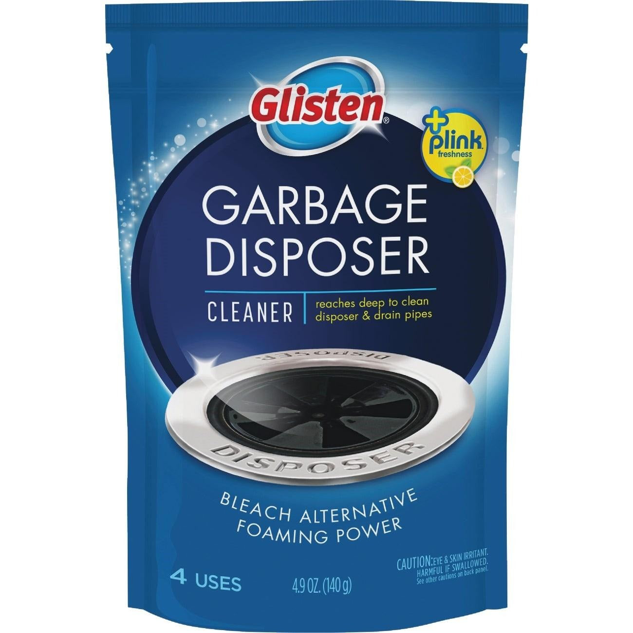 GLISTEN Glisten DP06N-PB Disposer Care Cleaner 4.9 oz Packet 4 Tablets/Pack 6 Packs/Case