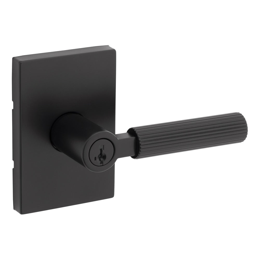 KWIKSET Kwikset 740MALRCT-514S Mirada Entry Door Lock Matte Black