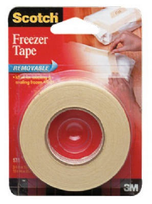 3M 3M Company 178 Freezer Tape 0.75x1000 Inches 12 Pack