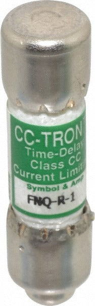 EATON Cooper Bussmann FNQ-R-1 Time Delay Fuse 1A Cc Class