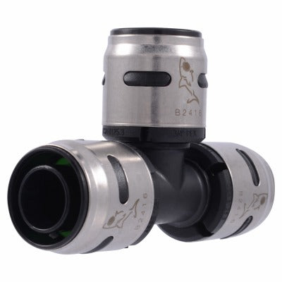 SHARKBITE Sharkbite/cash Acme K370A Evopex Push-to-connect Tee 3/4 in