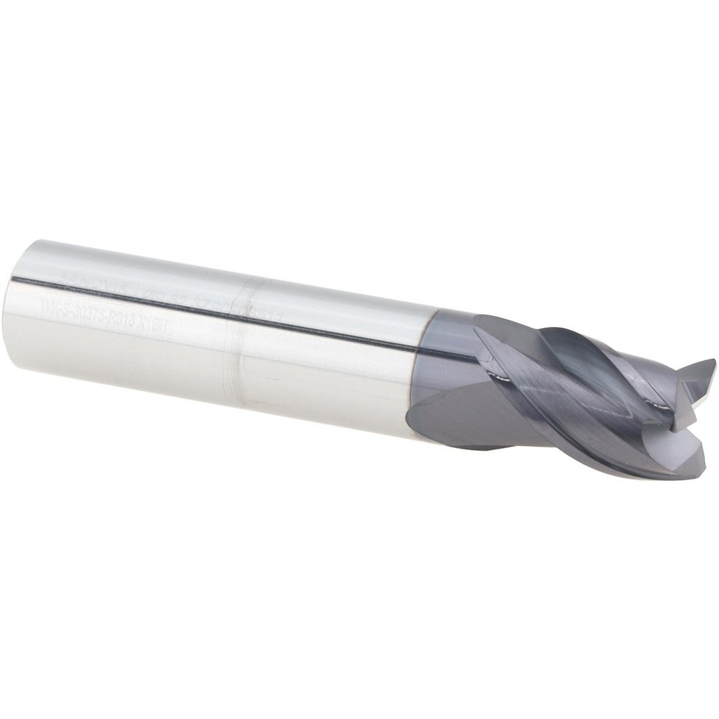SANDVIK COROMANT Sandvik Coromant 8035587 Corner Radius End Mill 3/8 in 3 Flute