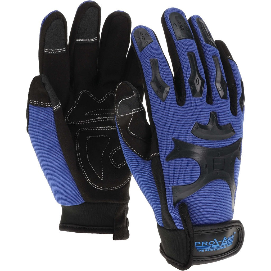 PRO-SAFE Pro-safe GLA-M3-S Mechanics Gloves Small Synthetic Leather