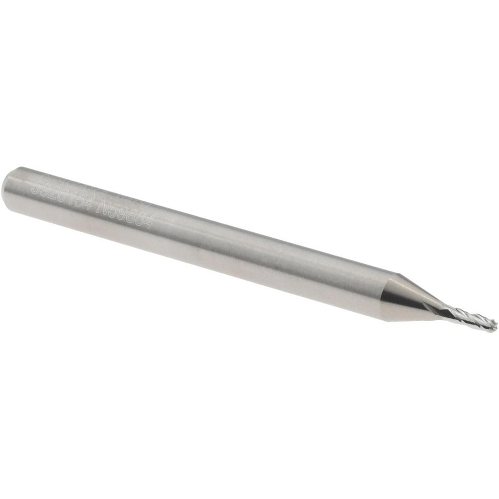 SECO TOOLS Seco 17002701 Ball End Mill 0.04 in 4 Flute Solid Carbide MEB430