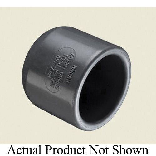 DURA PLASTIC Dura Plastic 847-020 Sch 80 Pvc Socket End Cap 2 in