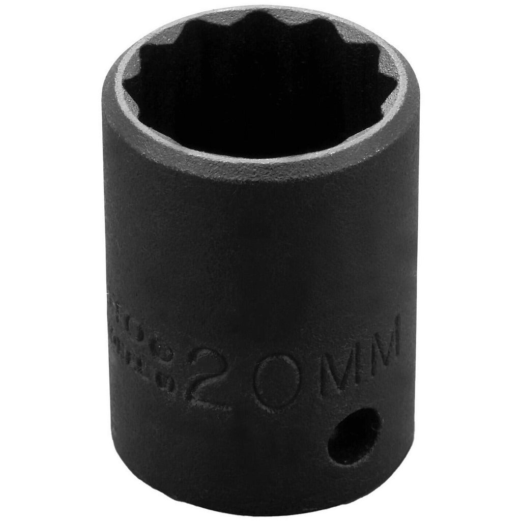 PROTO Proto J7420MT Impact Socket 1/2 in Drive 20mm 12-pt