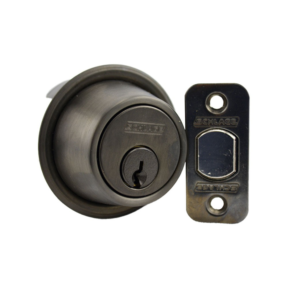 SCHLAGE Schlage Commercial B561P613 Grade 2 Deadbolt Oil Rubbed Bronze