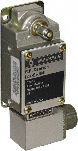SCHNEIDER ELECTRIC Square D L100WS2M2 Limit Switch Dpdt Nc 600V Rotary