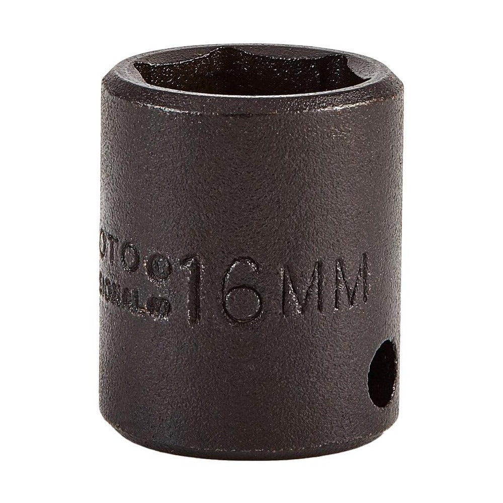 PROTO Proto J7216M Impact Socket 3/8 in Drive 16mm 6-pt