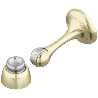 NATIONAL HARDWARE National Mfg N328-161 Magnetic Rigid Door Stop Brass 3in 5pk
