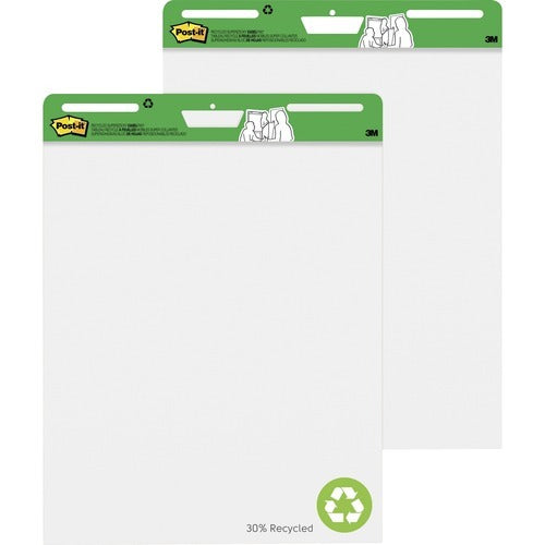 3M 3M MMM559RP Post-it Easel Pad 25x30 in Recycled 2-pack