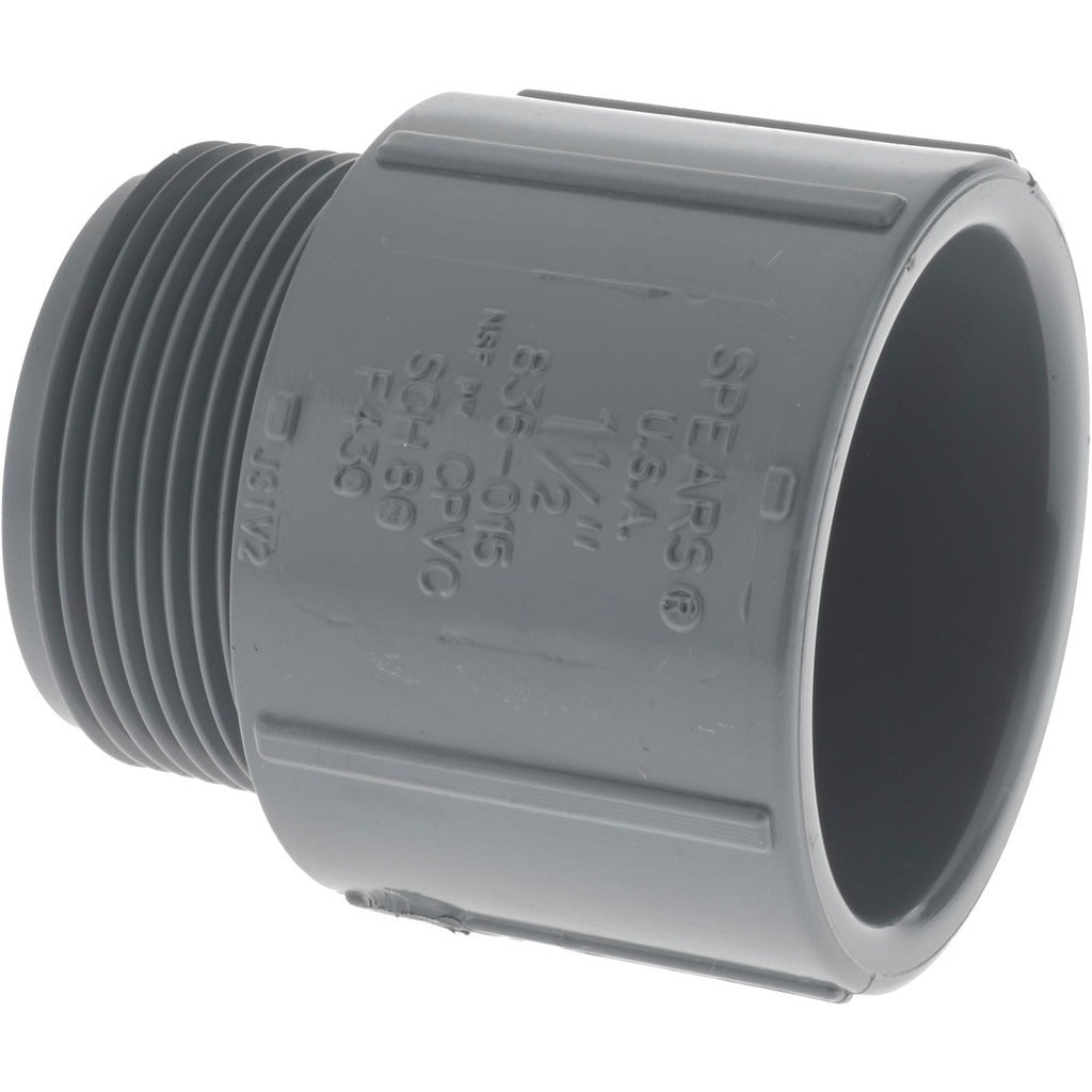 VALUE COLLECTION Value Collection 836-015C Cpvc Male Adapter 1.5 in Sch 80
