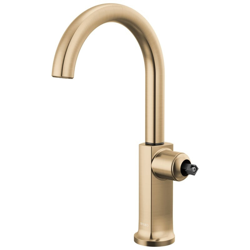DELTA FAUCET Delta Faucet 61006LF-GLLHP-L Kintsu standard bar faucet 1.8 gpm (360-degree) DLS61006LF-GLLHP-L