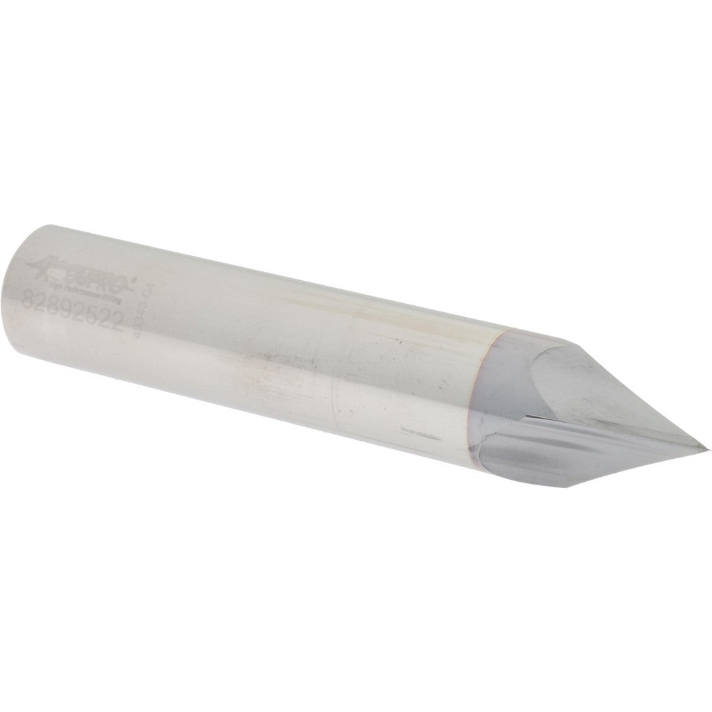 ACCUPRO Accupro 2500439 Chamfer Mill 3/4 in Solid Carbide Ticn