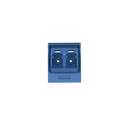 PANDUIT Panduit CMDSLCZBU Duplex Lc Fiber Adapter Blue