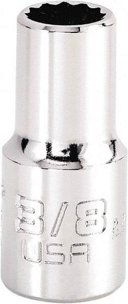 PROTO Proto J5212N 3/8 in Drive 12-point Hand Socket