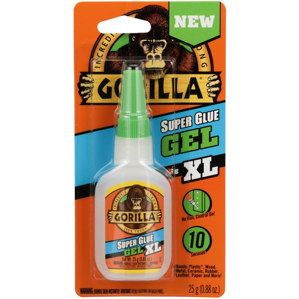 GORILLA GLUE Gorilla Glue 102433 Super Glue 25 G Clear Bottle