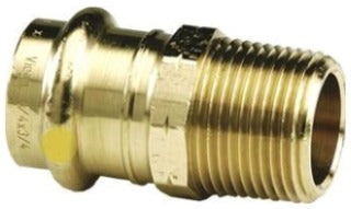 PPS Pps 691514160689 Bronze Press Adapter 1-1/2 in Press X Mnpt