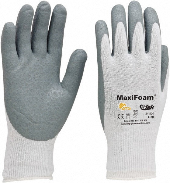 ATG Atg 34-800/XXS Work Gloves 2x-small Nitrile Coated Nylon