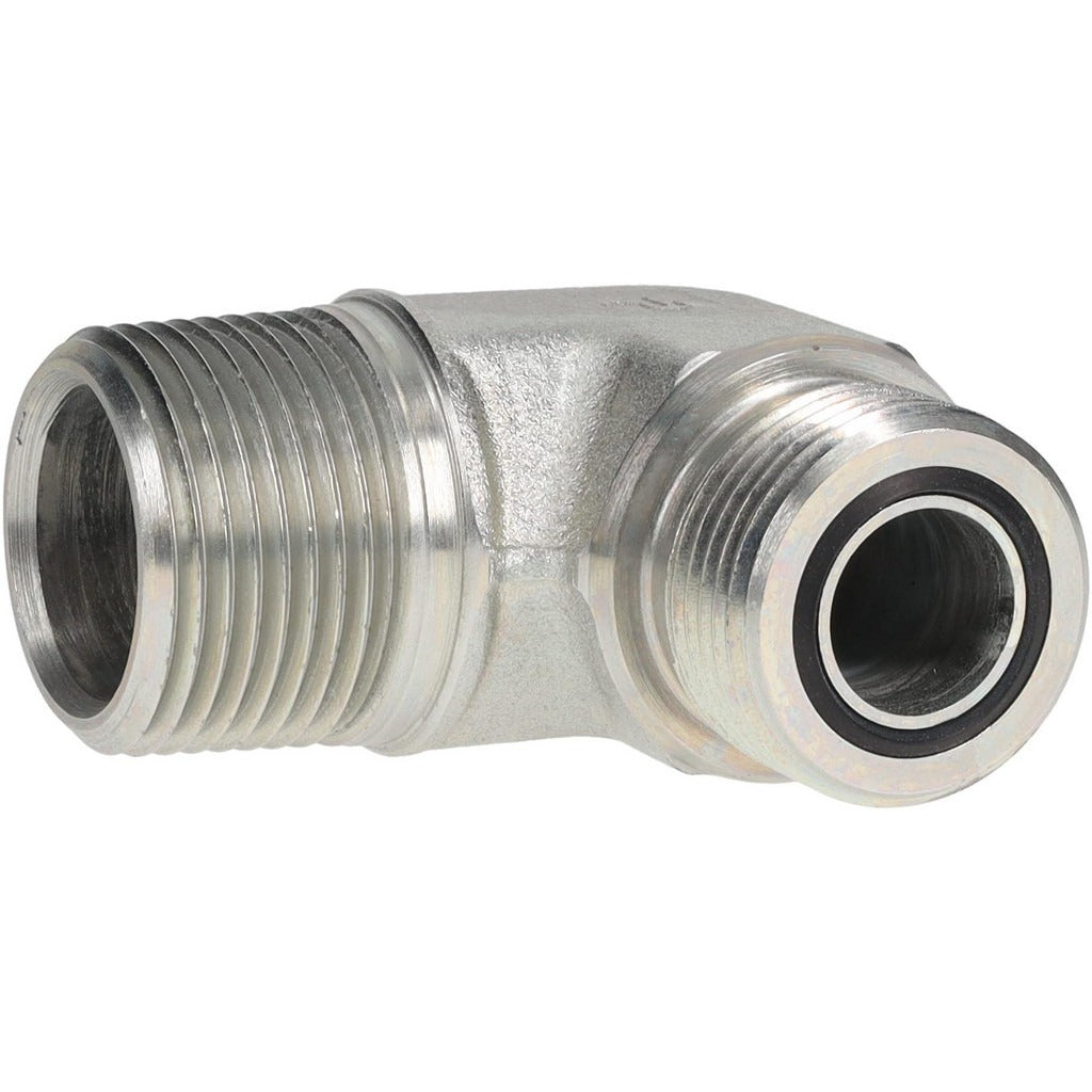 PARKER Parker 12-16 Clo-s Male Elbow 3/4 in Od Orfs X Nptf 3000 Psi