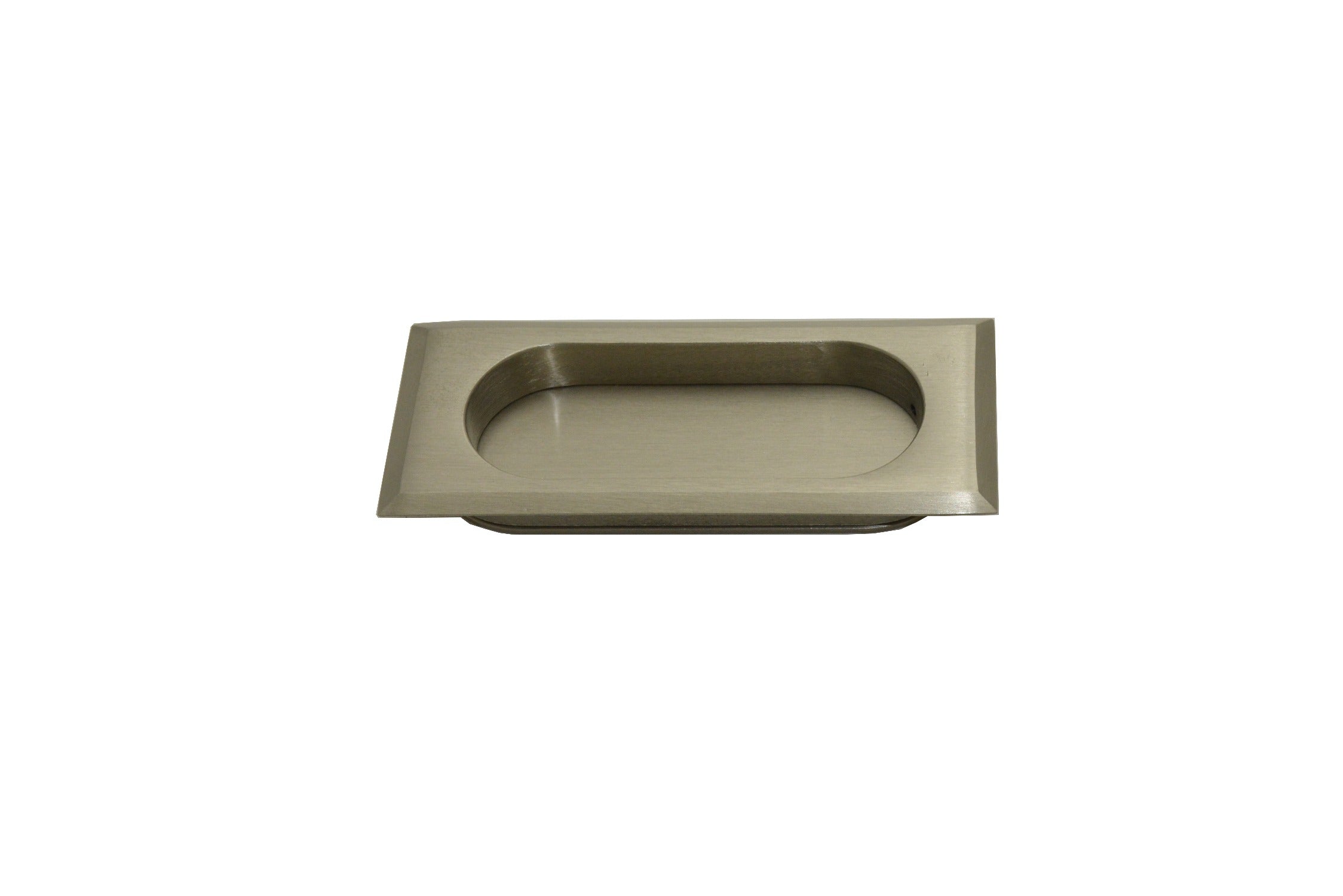 EMTEK Emtek 2201US15 Rectangular Flush Pull Satin Nickel